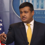 Principal Deputy Press Secretary Raj Shah Holds Press Briefing At White House