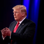 President of the United States Donald Trump speaking at the 2018 Conservative Political Action Conference (CPAC) in National Harbor, Maryland. Please attribute to Gage Skidmore if used elsewhere.