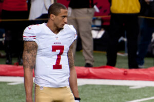 Donald Trump and Colin Kaepernick have a turbulent relationship. imago images