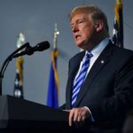 Donald Trump -copyright Copyright info Public Domain Dedication. Public Use Notice of Limitations: https://www.dvidshub.net/about/copyright